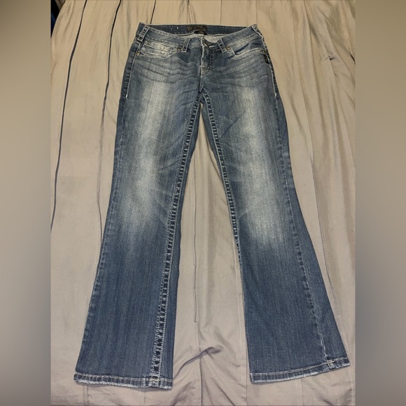 Silver Jeans Denim - Silver Jeans Women's Flare Blue Denim